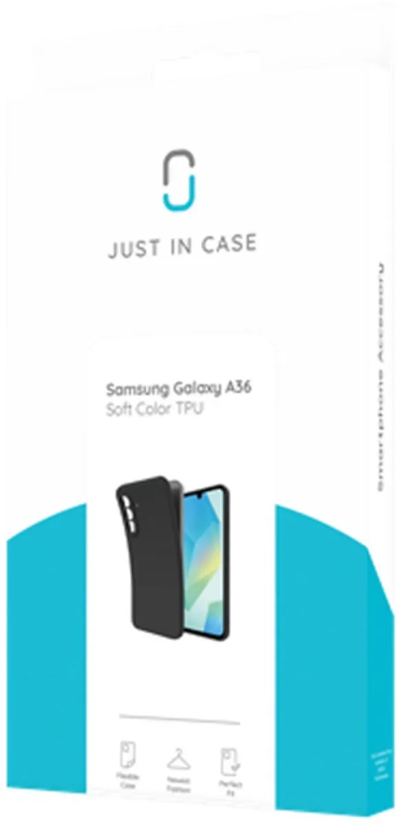 Just in Case Hoesje Samsung Galaxy A36 8502803 - Zwart