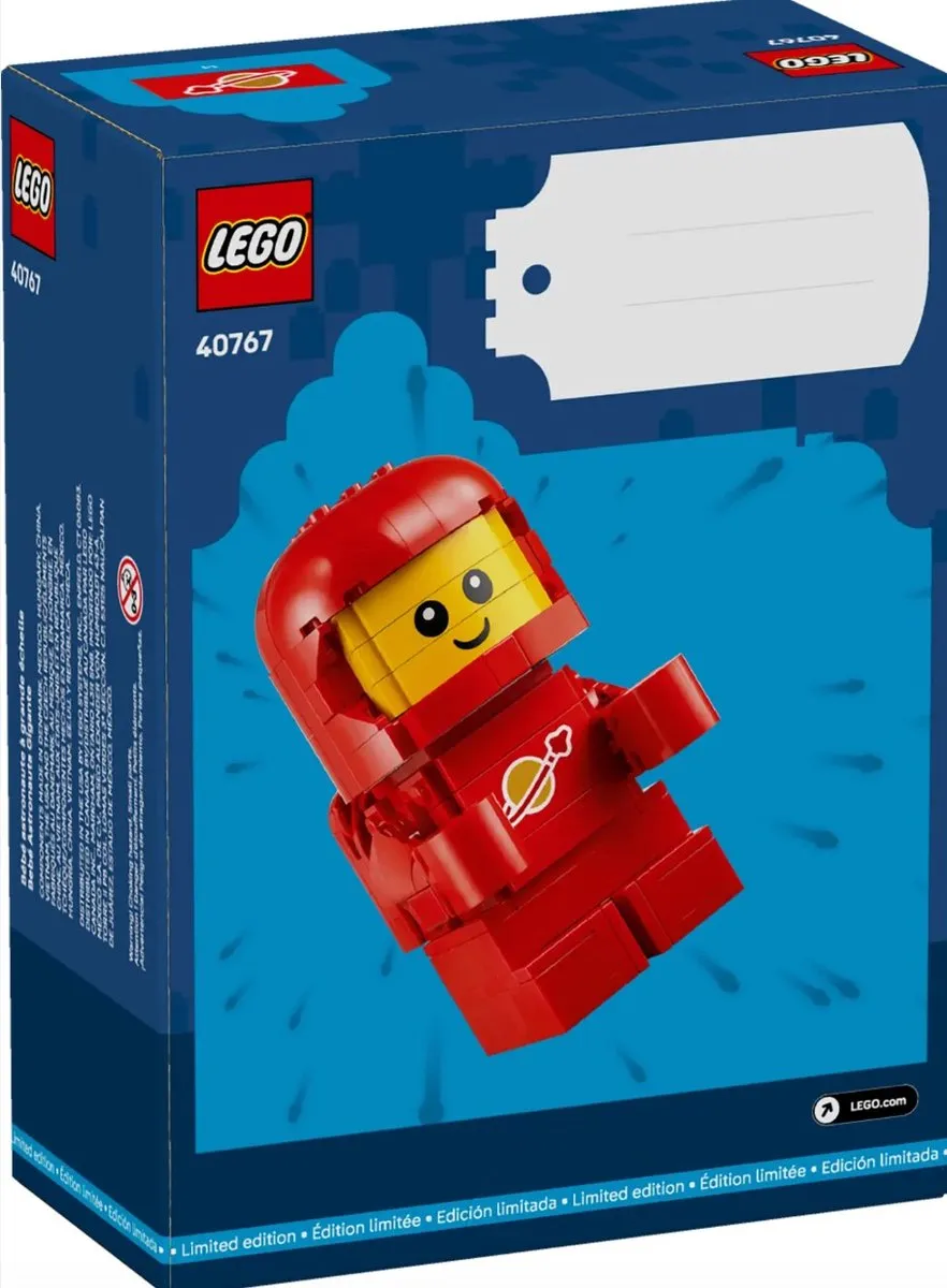 LEGO Grote Babyastronaut 40767 - 250 Stukken - Rood - afbeelding 4 van 6