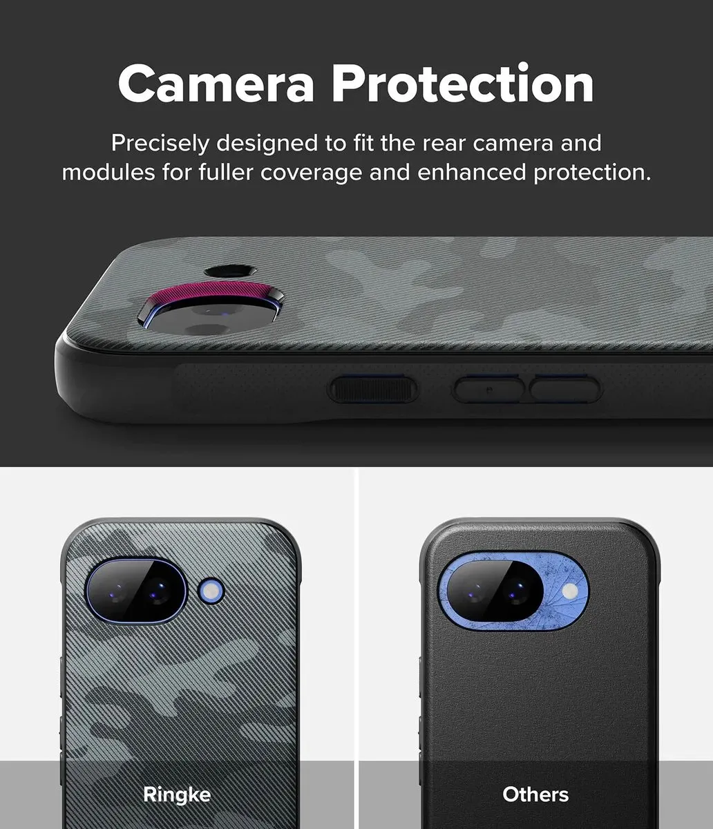Ringke Onyx Hoesje Google Pixel 10a - Camo Zwart