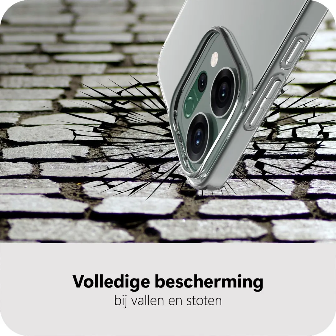 Just in Case Oppo Reno14 Siliconen Hoesje - Transparant MOO2805KL0 - afbeelding 6 van 6