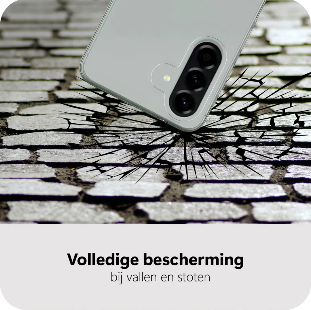 Just in Case Siliconen Hoesje Samsung Galaxy A57 MSA2871ZC0 - Transparant