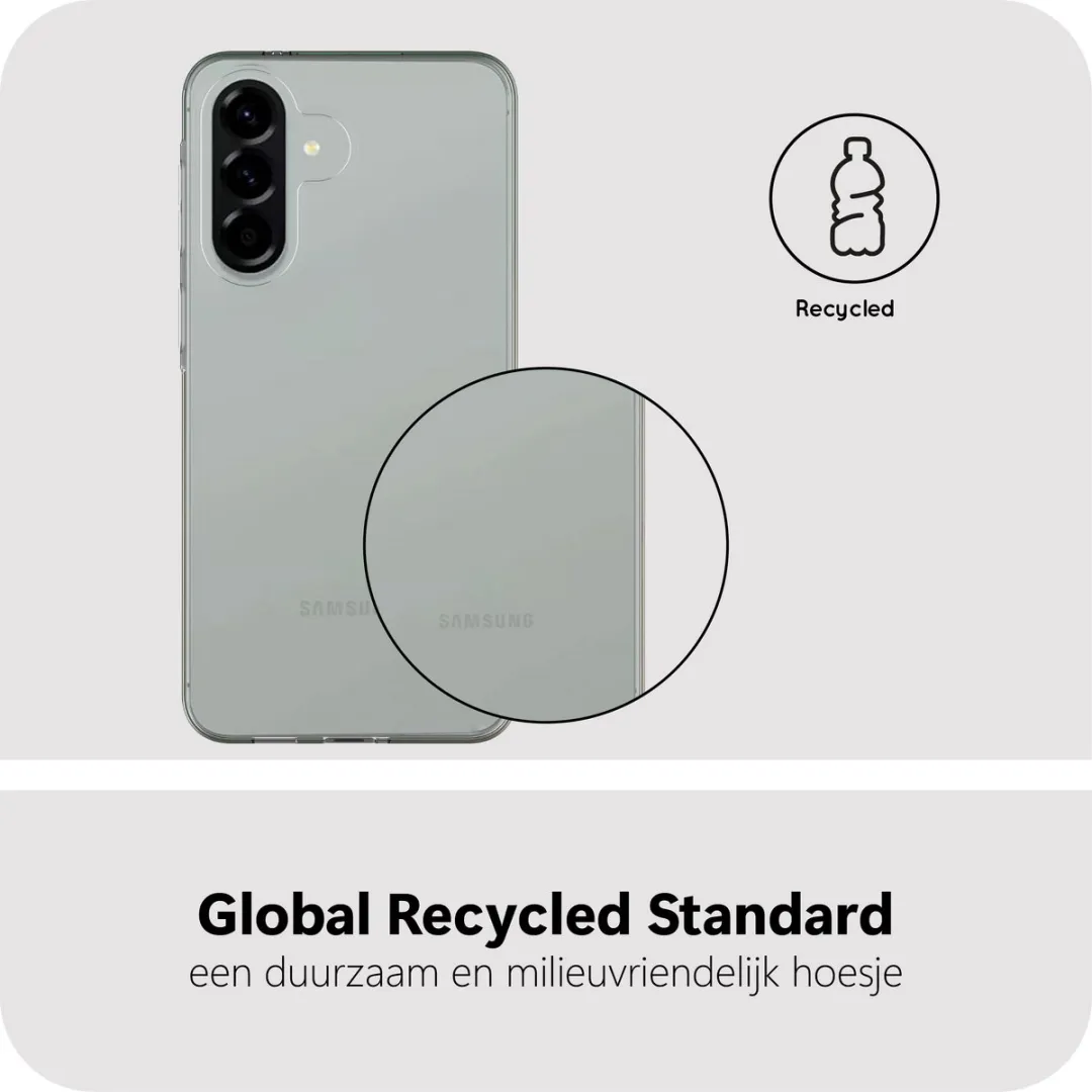 Just in Case Siliconen Hoesje Samsung Galaxy A57 MSA2871ZC0 - Transparant