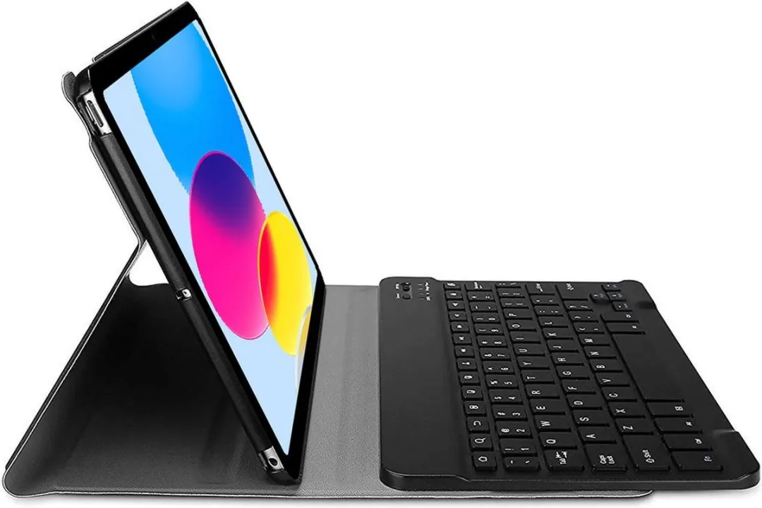Just in Case 4827619 Tablethoes met Toetsenbord - iPad 10/11 10.9" - Zwart - afbeelding 6 van 6