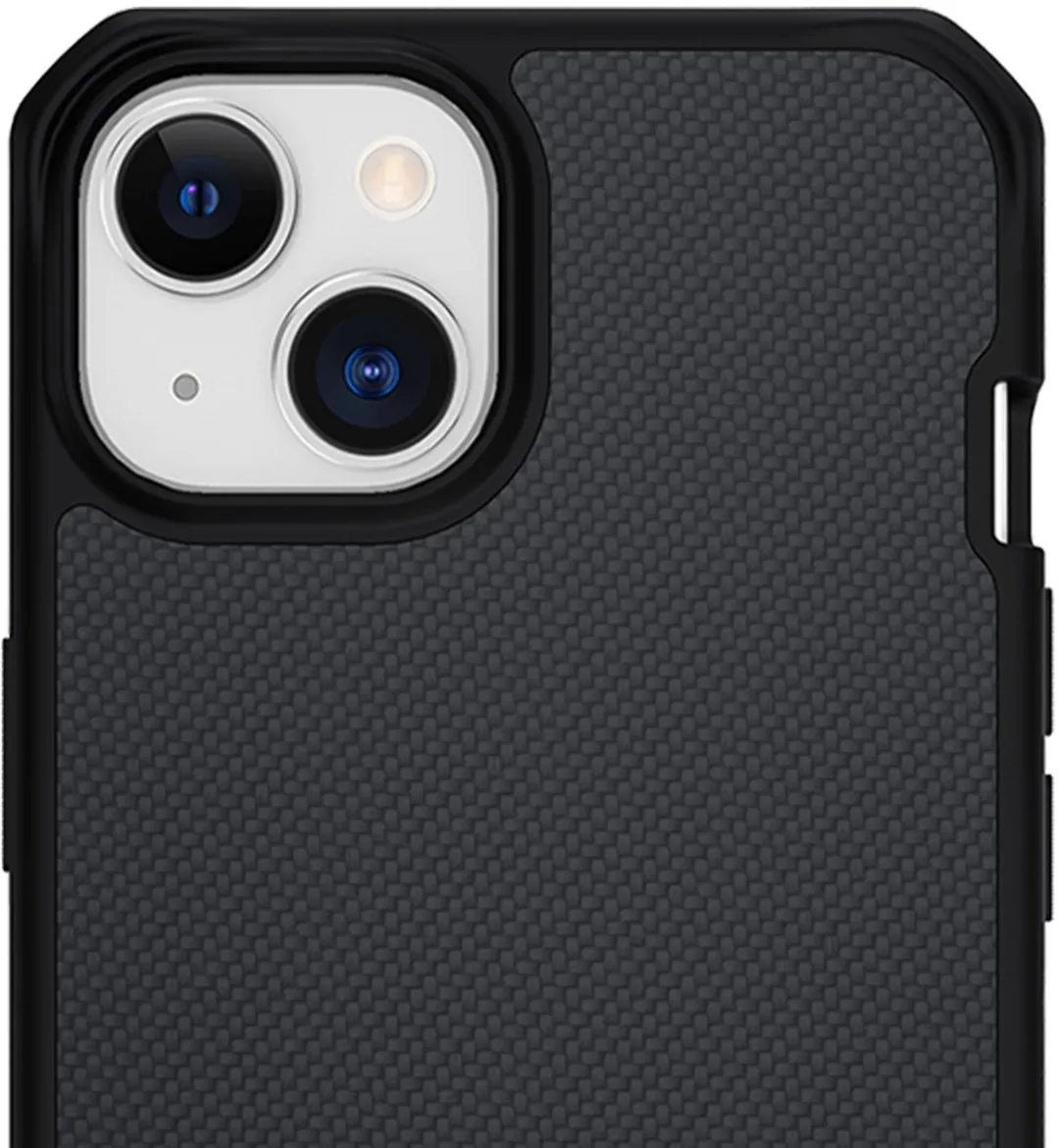 Itskins Ballistisch Nylon iPhone 14 Hoesje - Zwart ITBALNYLIP14BK