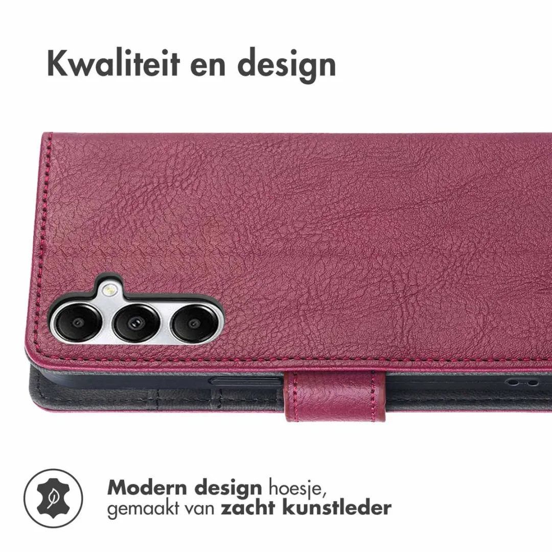 Imoshion Hoesje Samsung Galaxy A17 - 3 Pasjes - Bordeaux