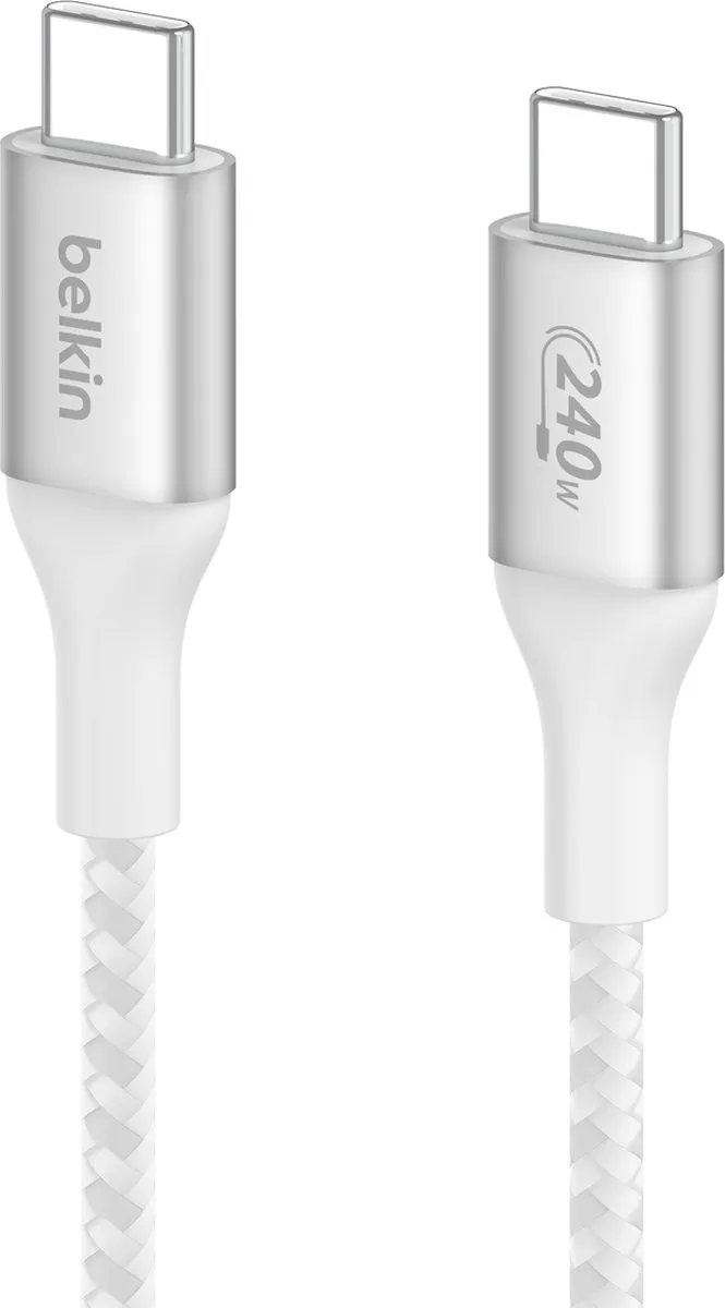Belkin USB-C CAB015BT1MWH Kabel 1m - Wit