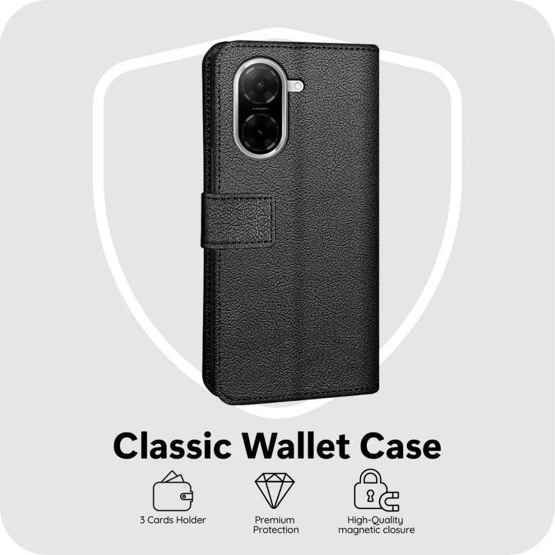 Just in Case Bookcase Classic Hoesje Xiaomi Redmi A5 MXM2798CW1 - Zwart