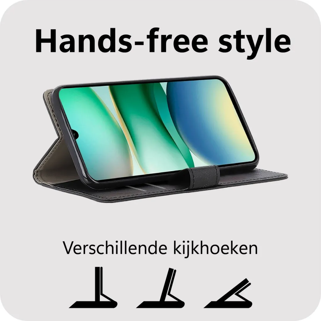 Just in Case Bookcase Classic Hoesje Xiaomi Redmi A5 MXM2798CW1 - Zwart