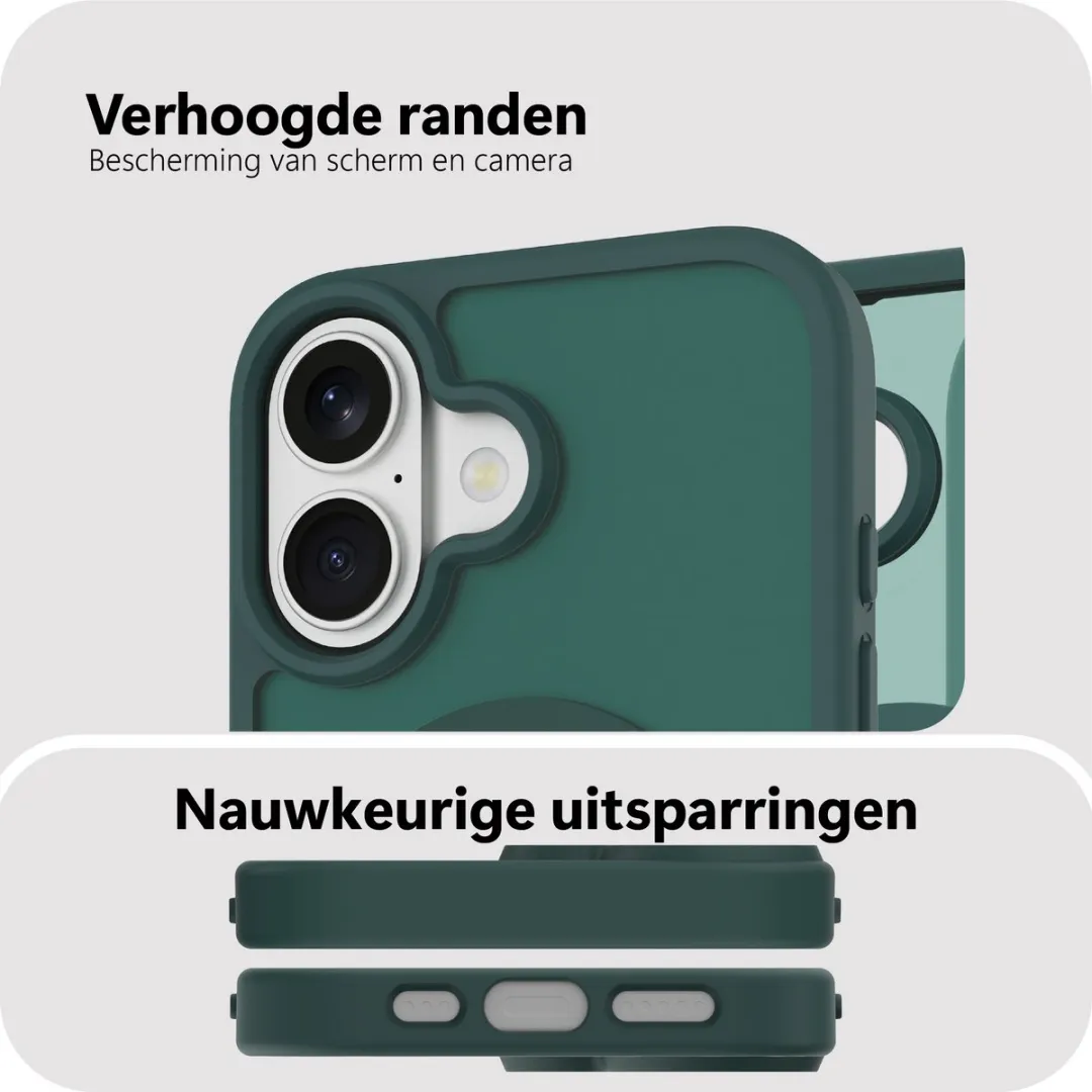 Just in Case iPhone 17 MagSafe Hoesje - Groen - MAP2761AE8M