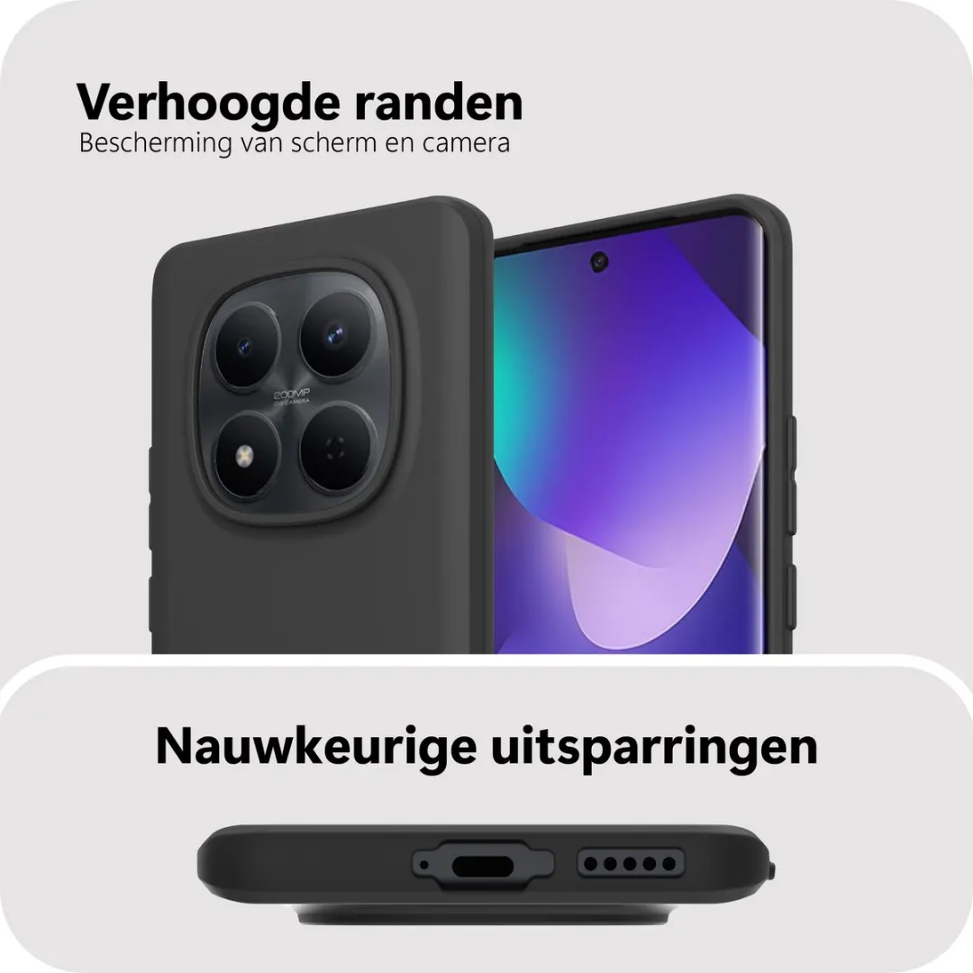 Just in Case Hoesje MXM2858KL1L Xiaomi Redmi Note 15 - Zwart