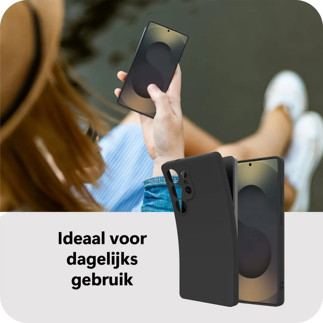 Just in Case Hoesje Samsung Galaxy S25 Ultra 8504395 - Zwart - afbeelding 6 van 6