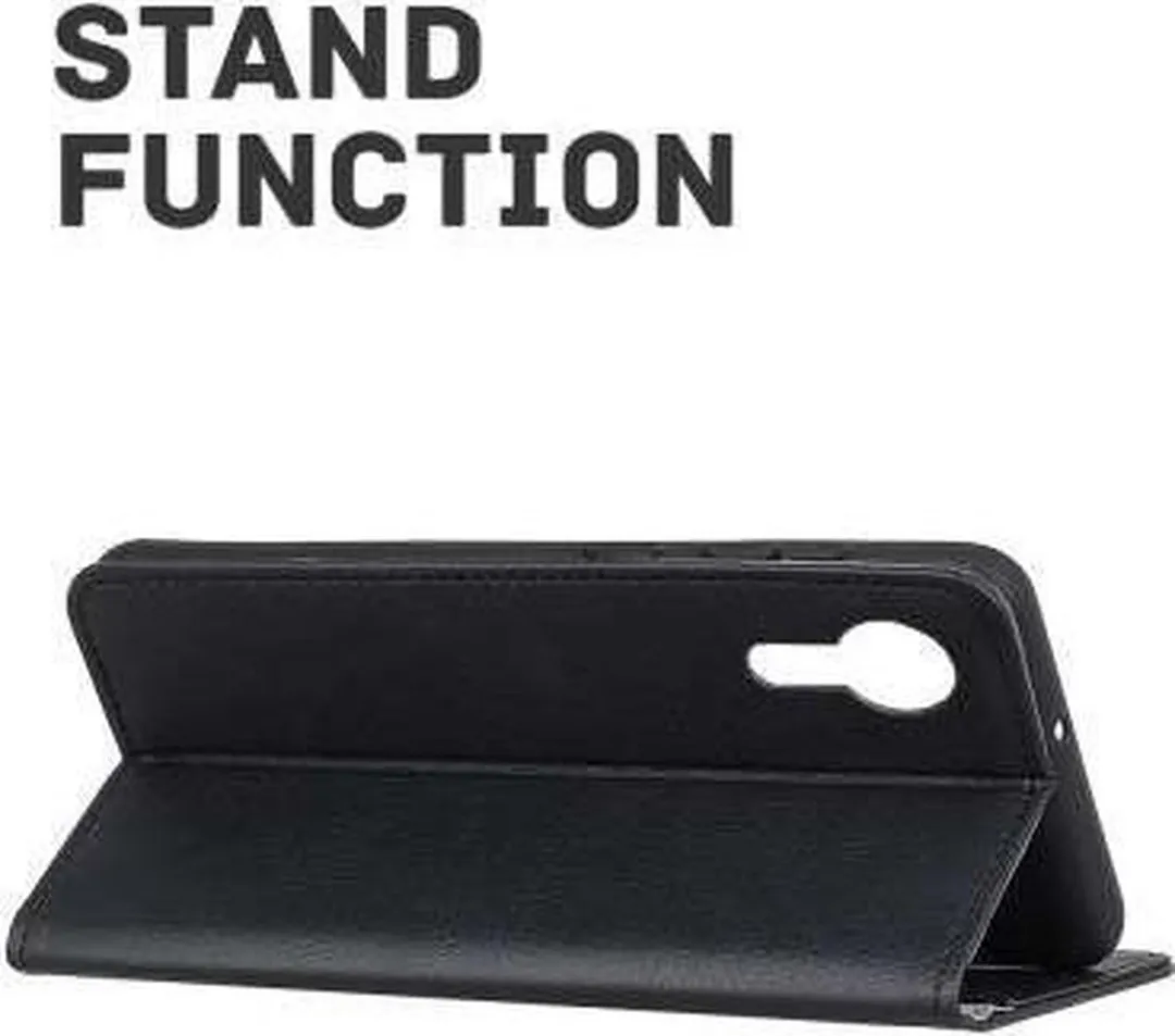 Just in Case Bookcase Classic Hoesje 9481671 - Samsung Galaxy Xcover 5 - Zwart