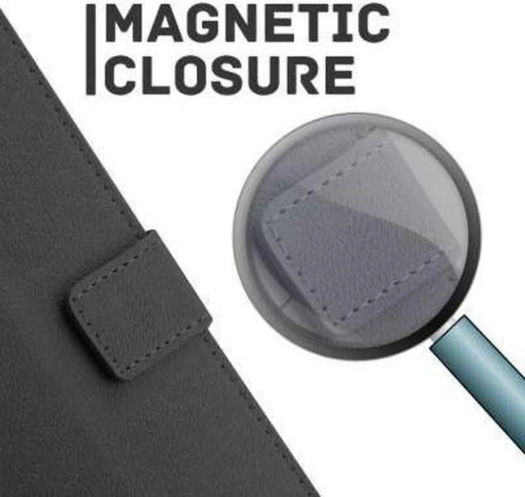 Just in Case Bookcase Classic Hoesje 9481671 - Samsung Galaxy Xcover 5 - Zwart