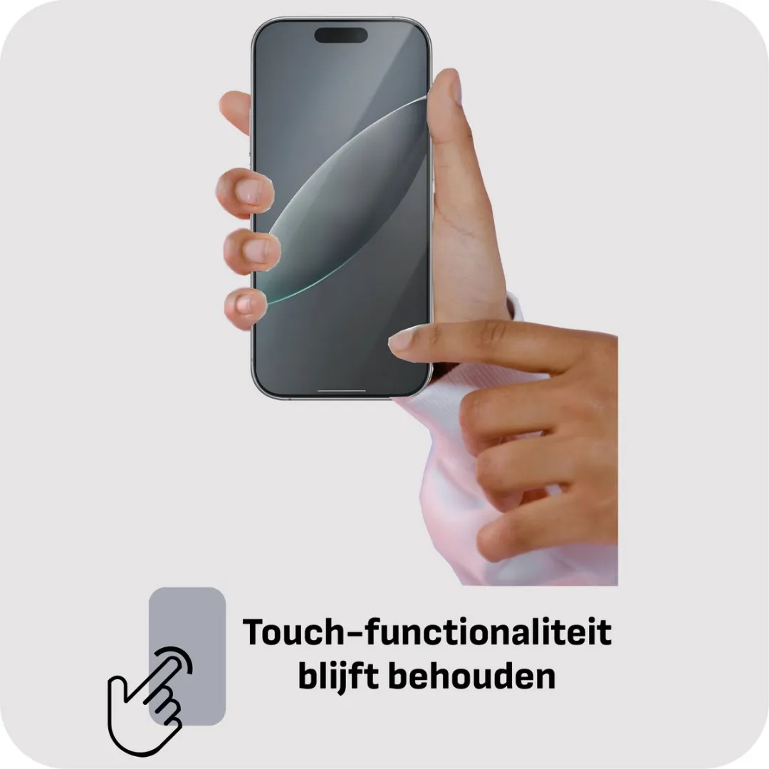 Just in Case Screenprotector iPhone 16 Pro/17/17 Pro - 2 Stuks