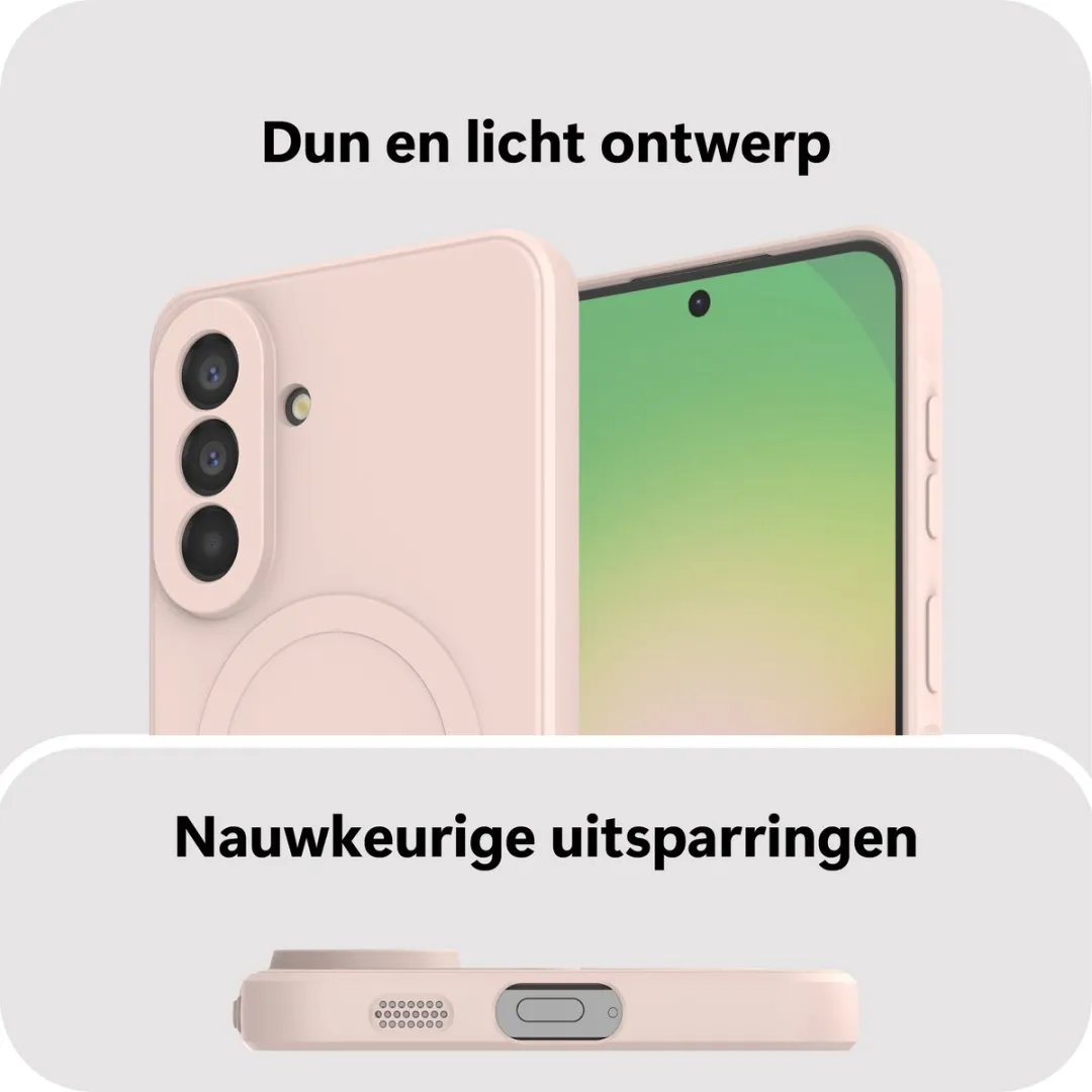 Just in Case Hoesje MSA2871KC9M - Samsung Galaxy A57 - Roze