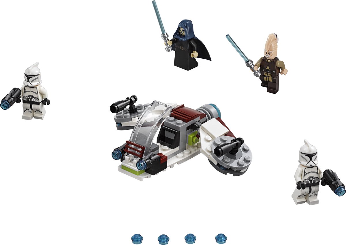 LEGO Star Wars Jedi en Clone Troopers Battle Pack - 75206