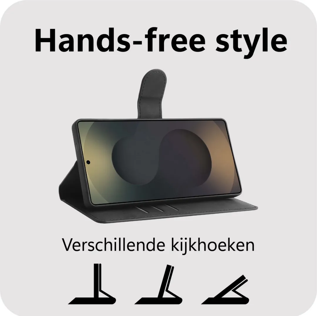 Just in Case Samsung Galaxy S26 Ultra Hoesje MSA2837PW1 - Pasjeshouder 4 Stuks - Zwart