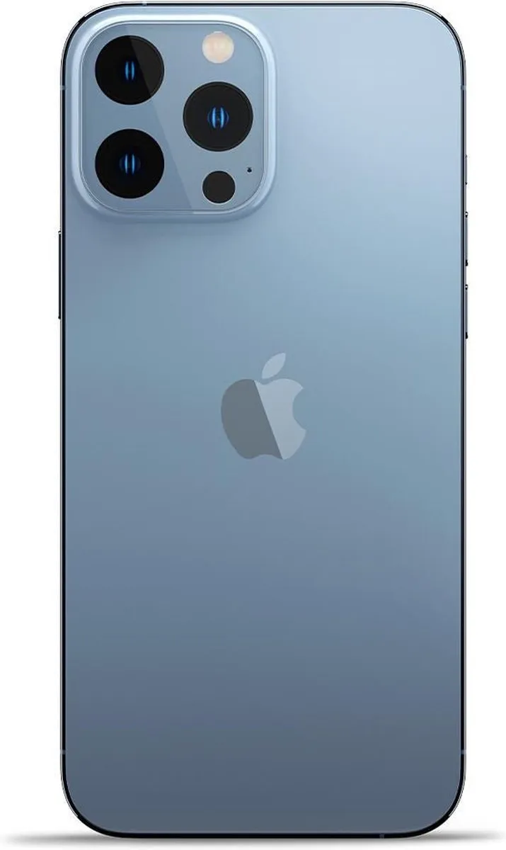 Spigen iPhone 13 Pro Max Camera Lens Glasbeschermer - Blauw - 2 Stuks - afbeelding 2 van 6
