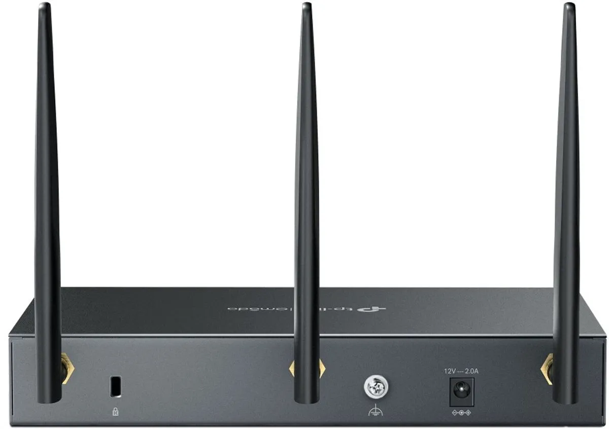 TP-Link Omada ER706W VPN Router - WiFi 6 - 5x LAN - USB 3.0 - Zwart