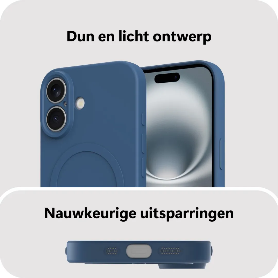 Just in Case iPhone 17 MagSafe Hoesje MAP2761KC7M - Blauw