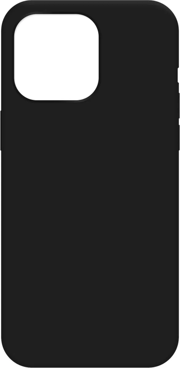 Just in Case iPhone 15 Pro Max Hoesje Siliconen - Zwart