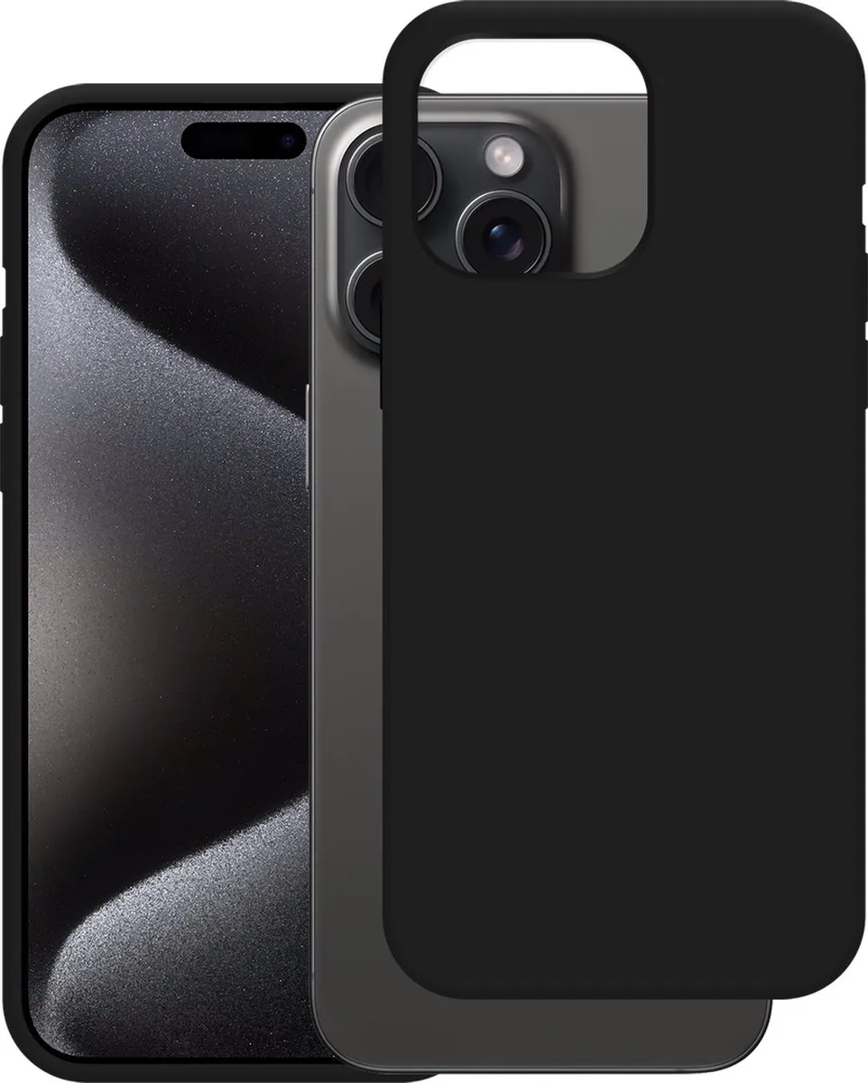Just in Case iPhone 15 Pro Max Hoesje Siliconen