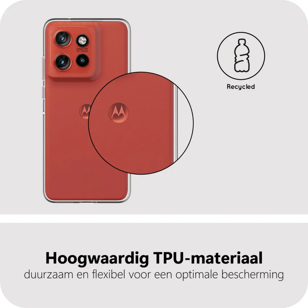 Just in Case Siliconen Hoesje Motorola Edge 60 Neo MMT2825KL0 - Transparant
