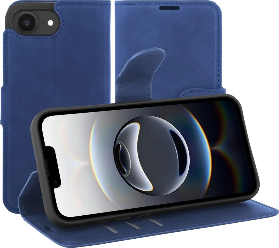 Just in Case iPhone 17e/16e Hoesje Blauw