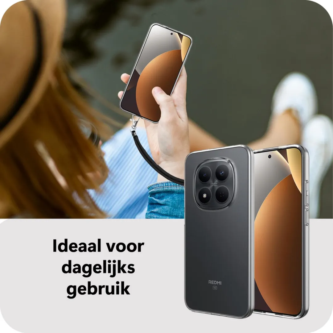 Just in Case Hoesje MXM2877KL0L Xiaomi Redmi Note 15 Pro 5G - Transparant
