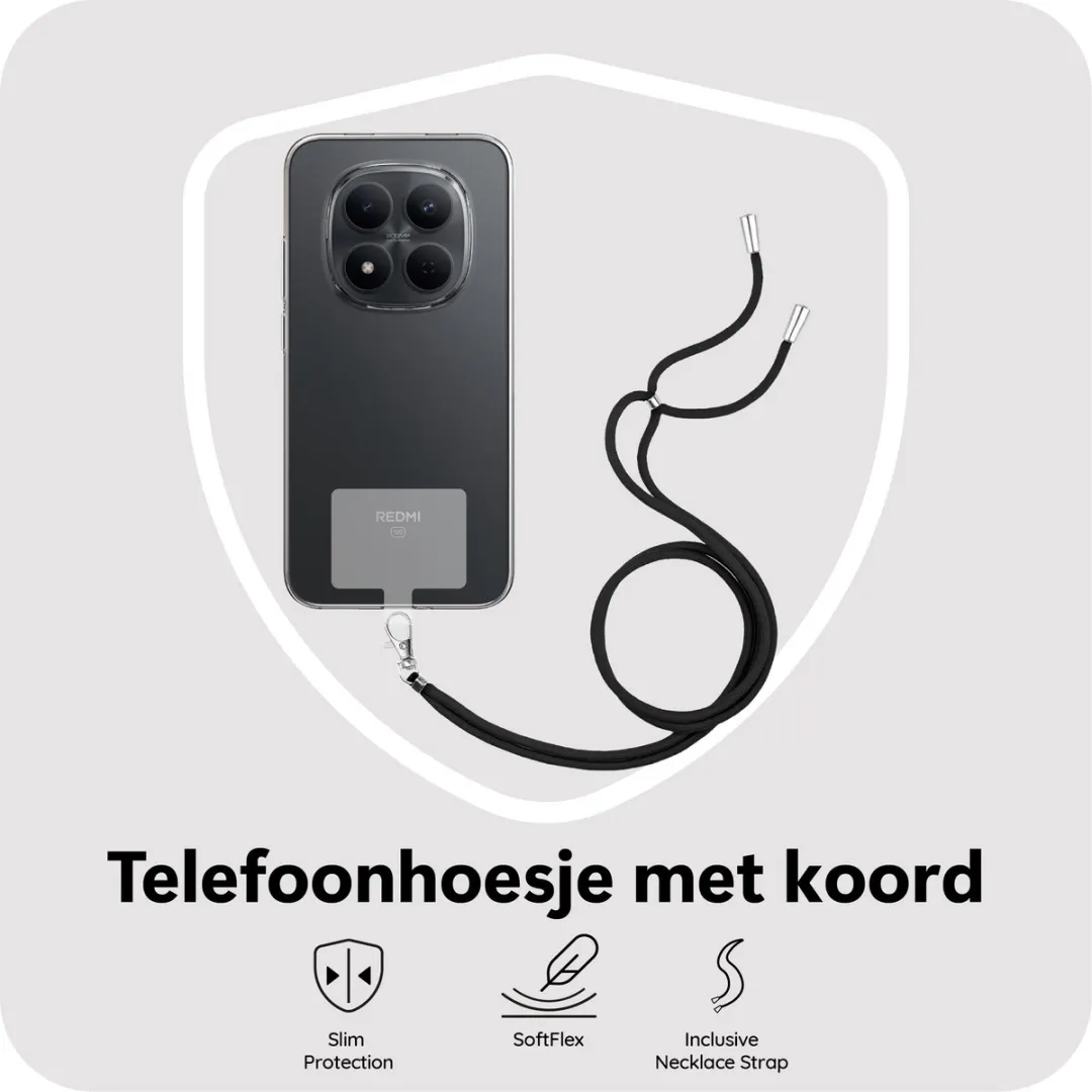 Just in Case Hoesje MXM2877KL0L Xiaomi Redmi Note 15 Pro 5G - Transparant