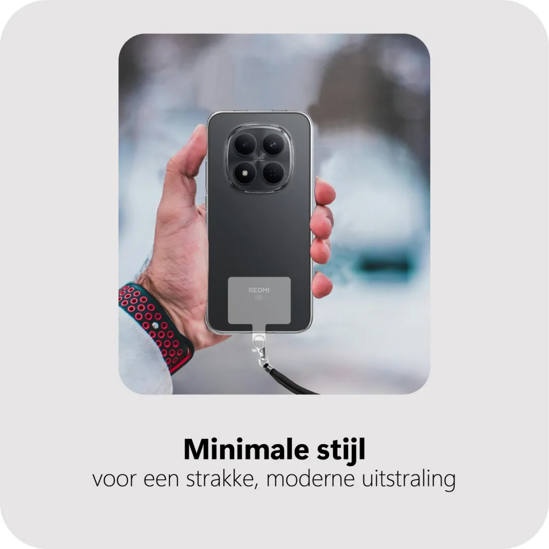 Just in Case Hoesje MXM2877KL0L Xiaomi Redmi Note 15 Pro 5G - Transparant