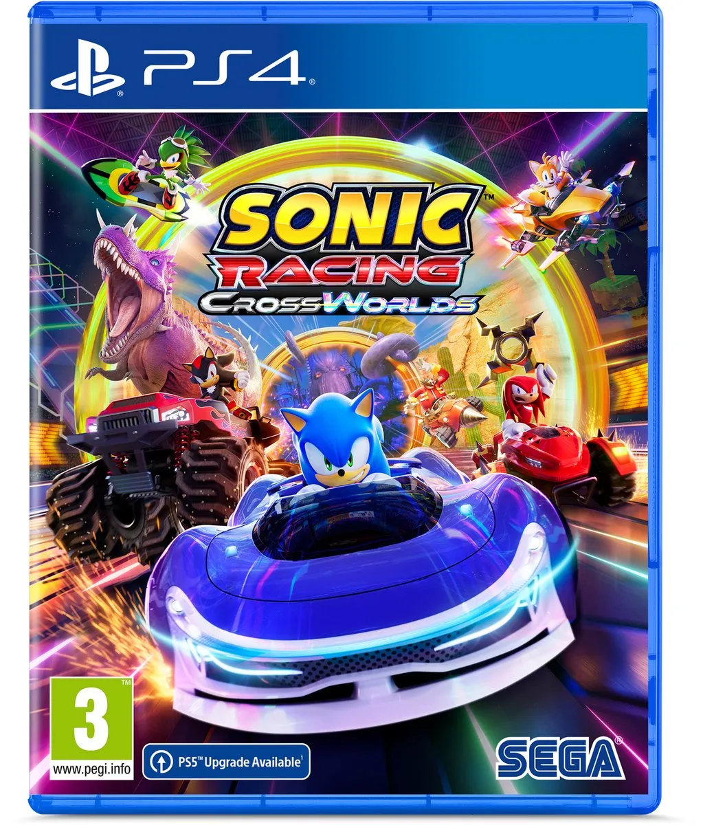 Sega Sonic Racing CrossWorlds PS4