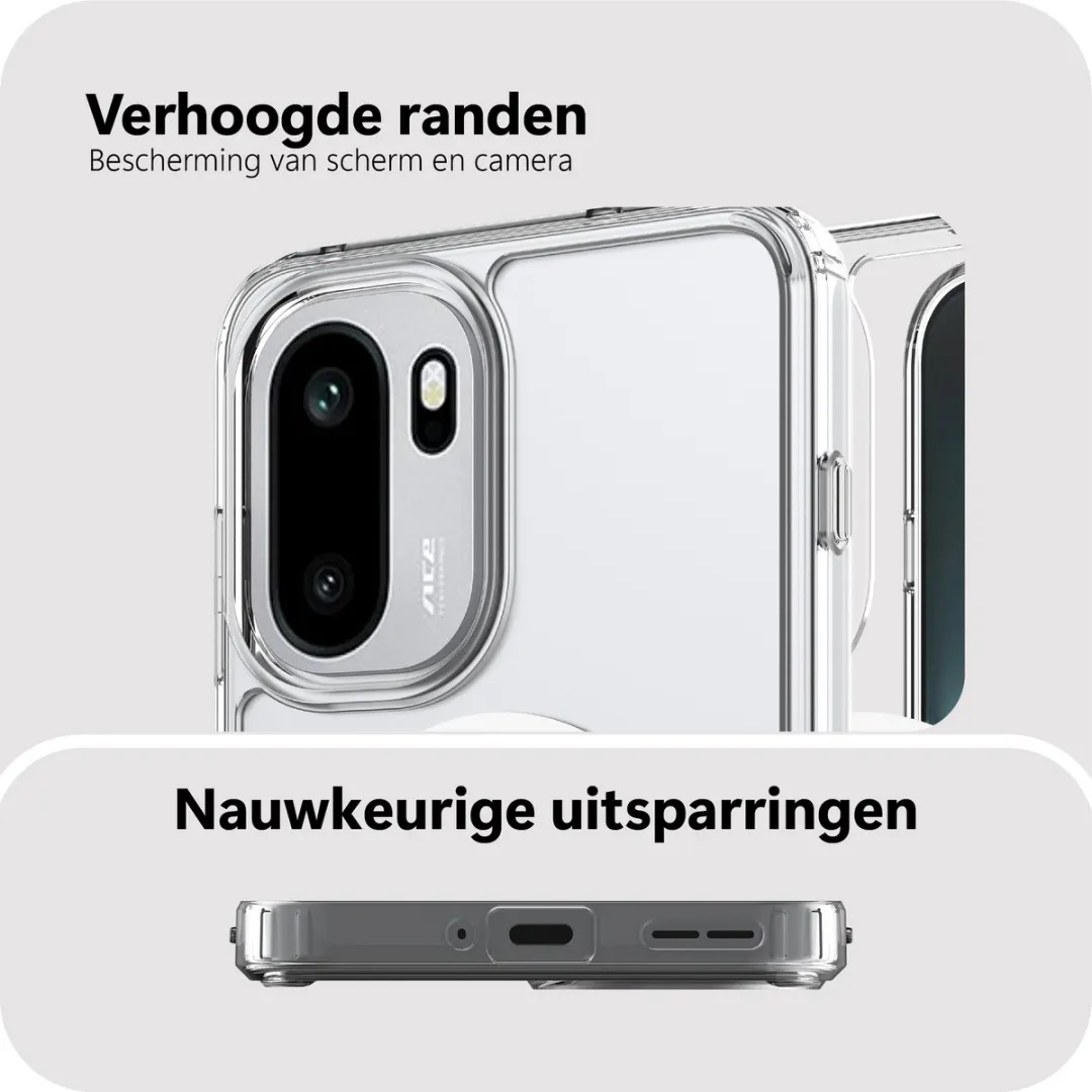 Just in Case Hoesje OnePlus 15R MON2829AE0 - Transparant