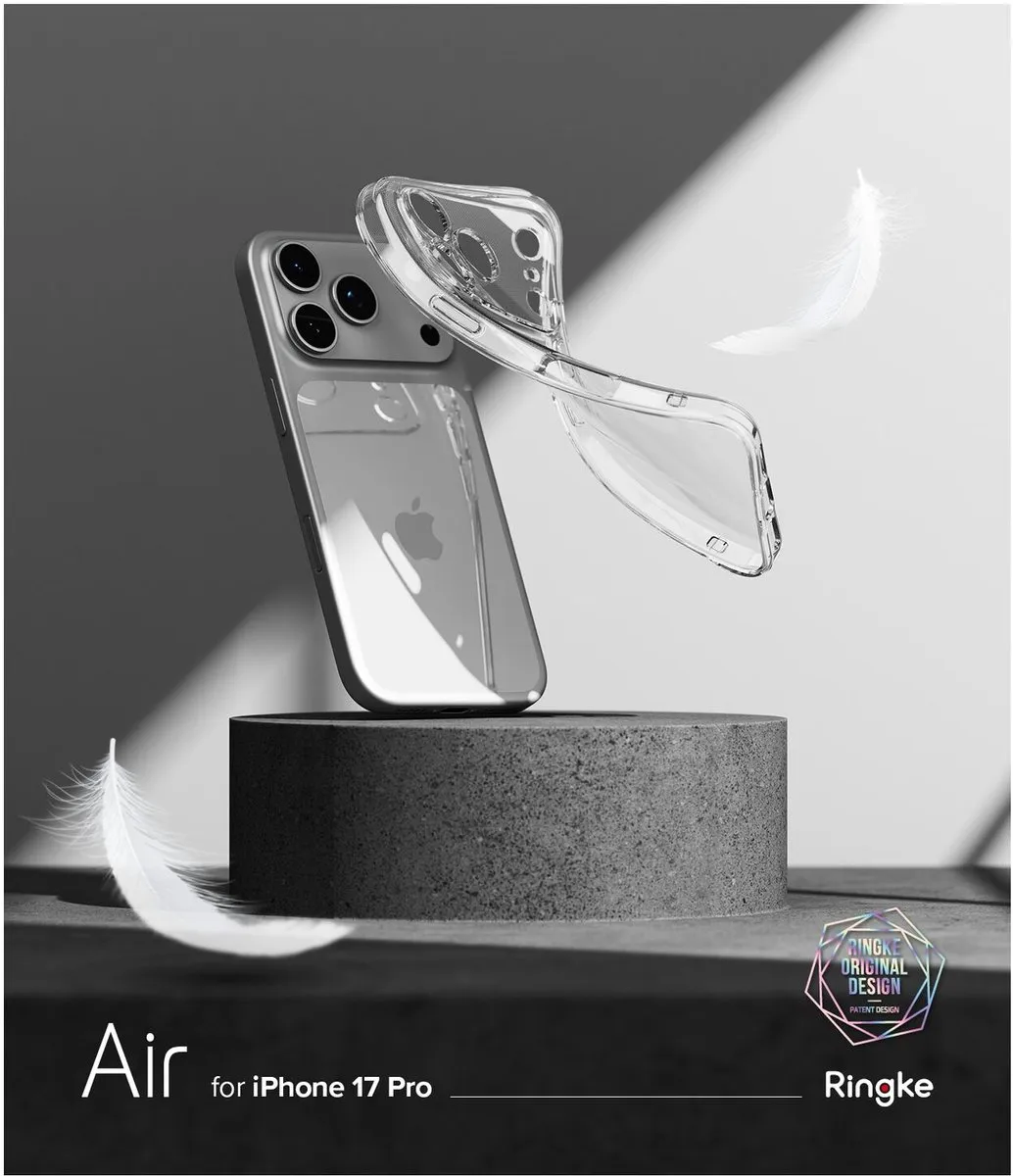 Ringke Air Hoesje iPhone 17 Pro - Transparant