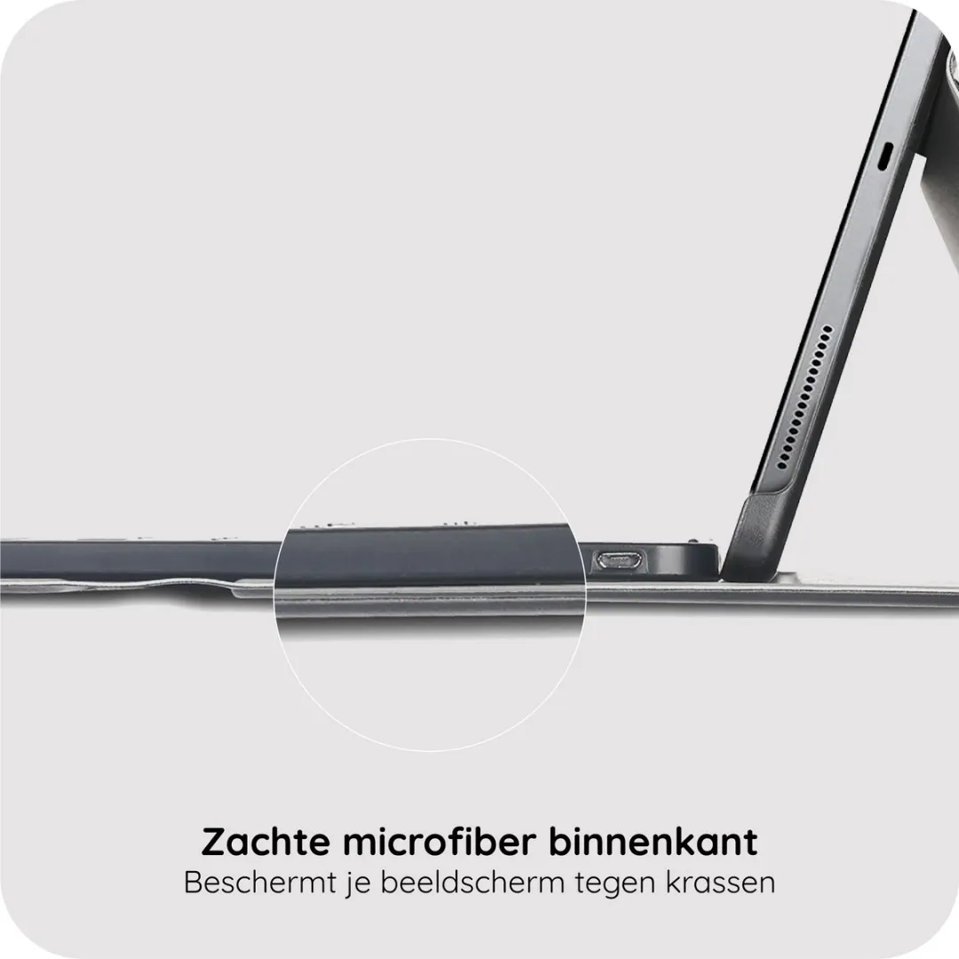 Just in Case Tablethoes met Toetsenbord 8451125 - iPad Air 13" - Zwart