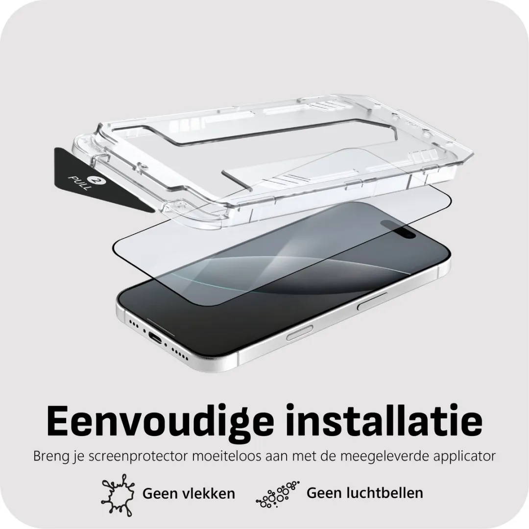 Just in Case Screenprotector iPhone 16/17 Pro Max - 2 Stuks