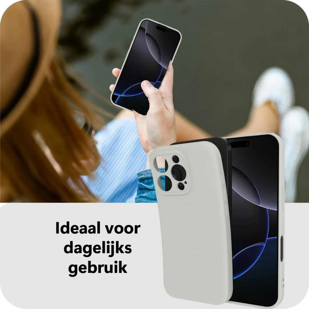 Just in Case iPhone 16 Pro Max Hoesje Ivory - MPN 8333582