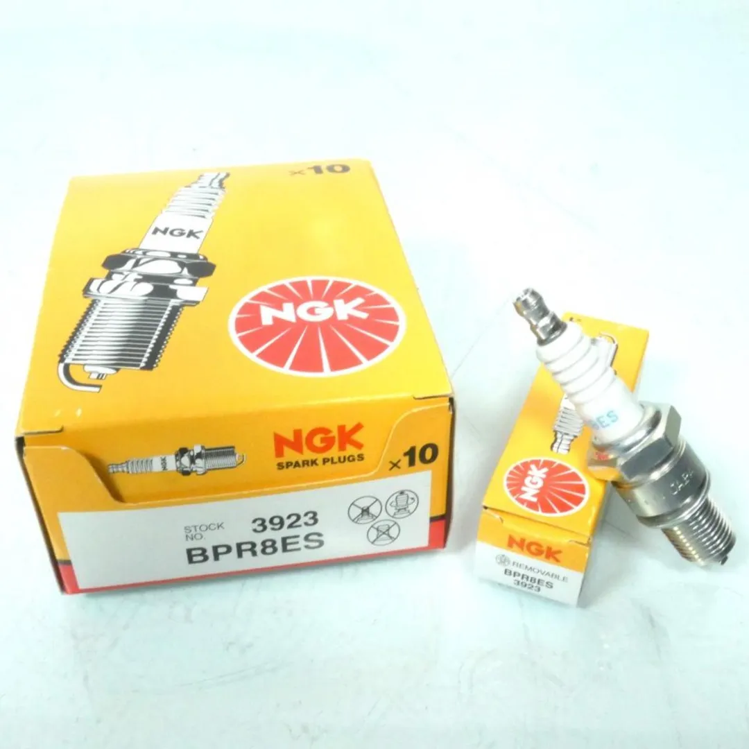 NGK BPR8ES Bougie Kawasaki 80AE - 10 Stuks - Blanc