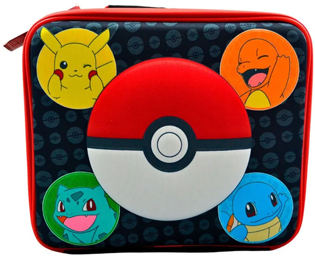 Pokémon Isolerende Lunchtas 3D - 20x23x8cm - Multicolor - afbeelding 4 van 4