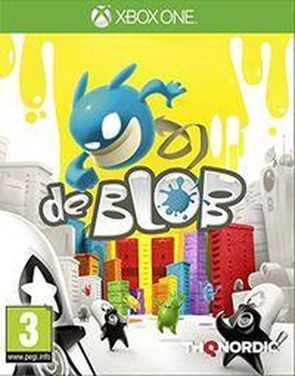 THQ Nordic De Blob Xbox One/Series X - 2 Spelers