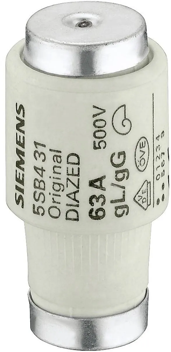 Siemens 5SB4311 Zekeringsinzetstuk - 25 Stuks
