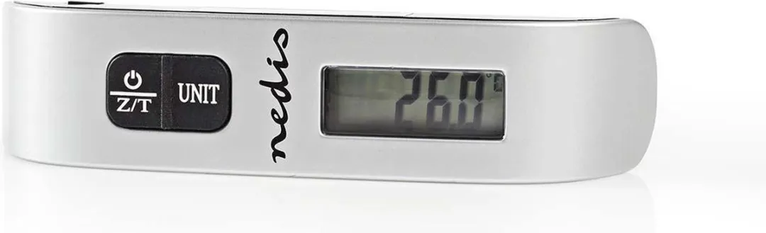 Nedis Digitale Bagageweegschaal SCLU110GY - 50 kg - Grijs