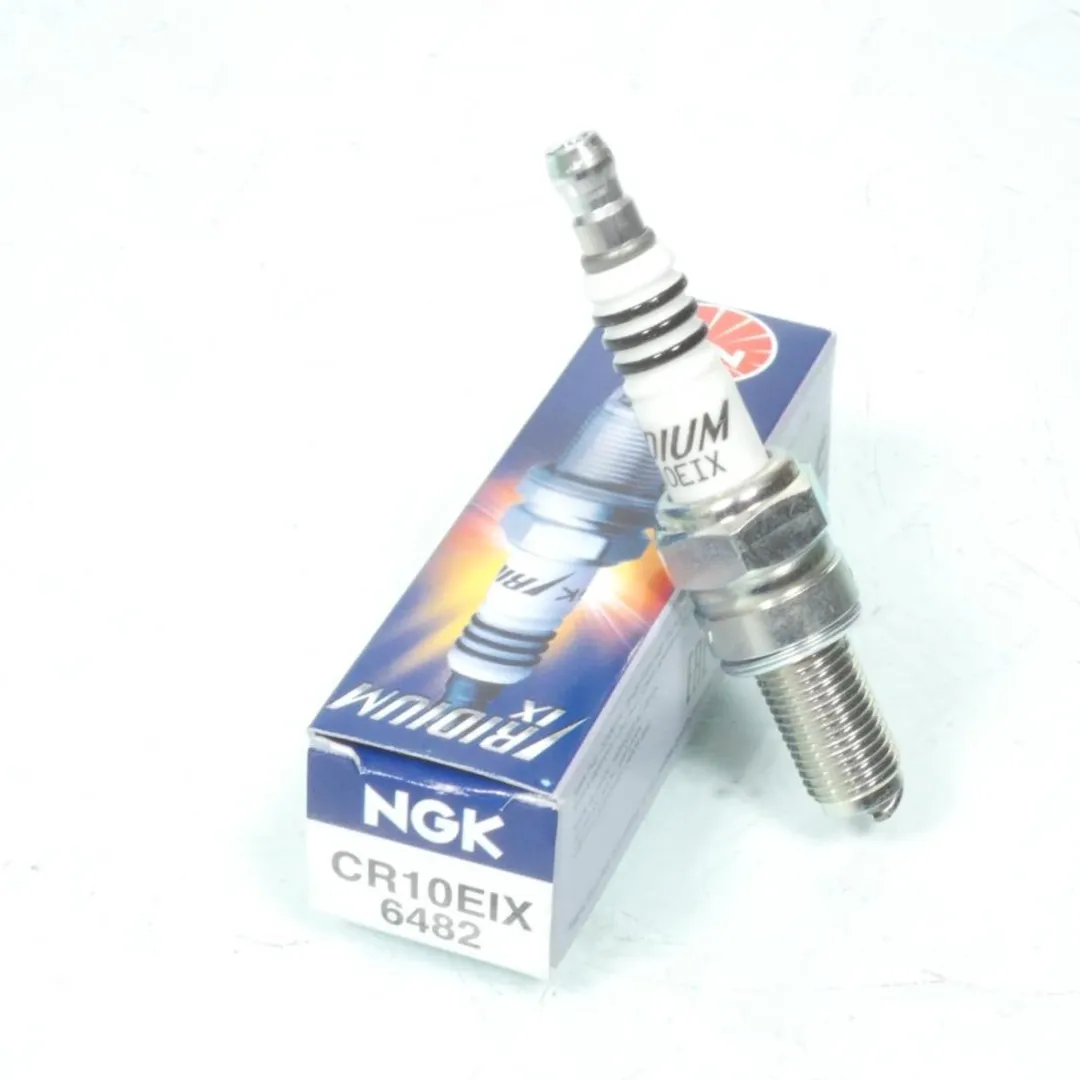 NGK Bougie CR10EIX - Suzuki DR 650 1996-2000 - Wit