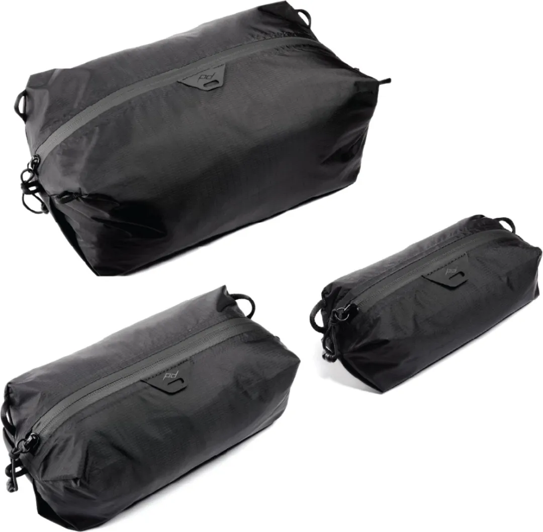 Peak Design Ultralight Packing Cube Bundle XXS-XS-S - 3 Stuks - Zwart - afbeelding 2 van 2