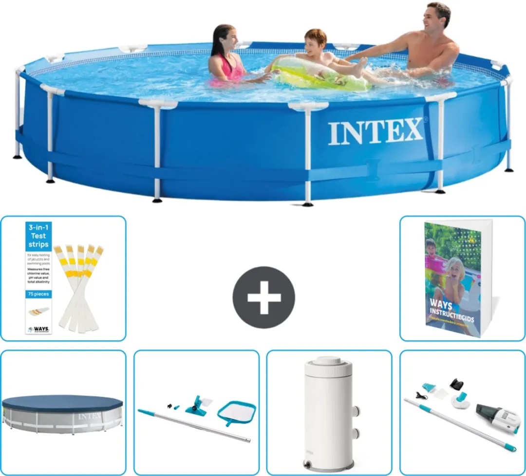 Intex 28210NP Rond Frame Zwembad 366x76cm