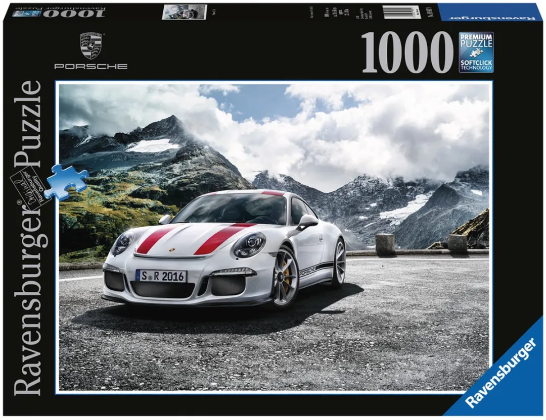 Ravensburger Porsche 911R Puzzel 1000 Stukjes Multicolor