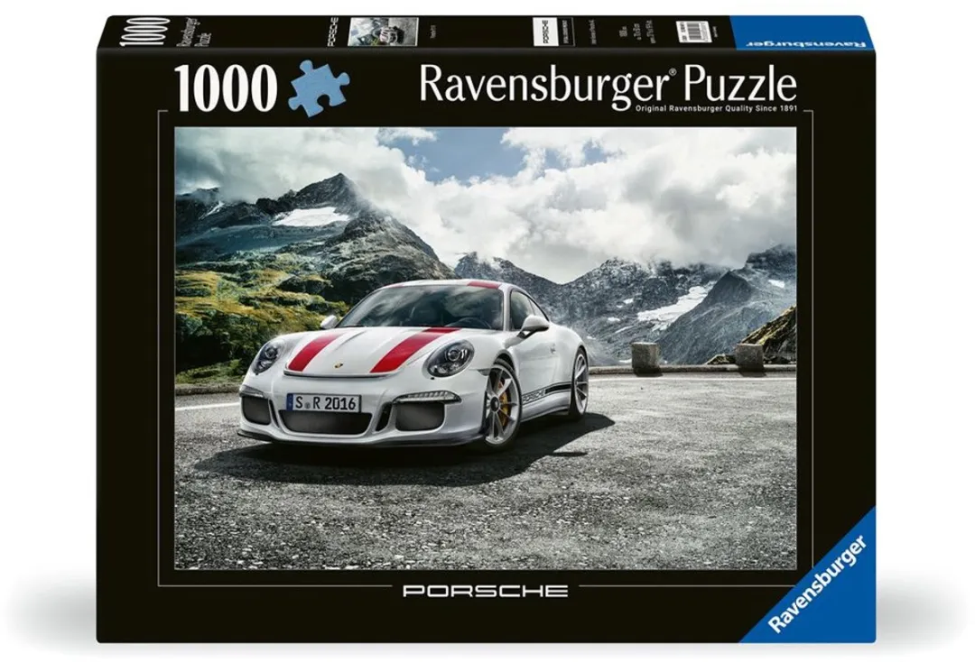 Ravensburger Porsche 911R Puzzel 1000 Stukjes Multicolor