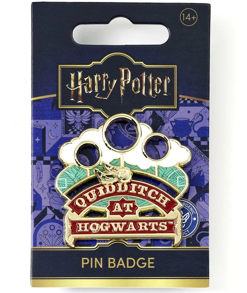 Harry Potter Quidditch Speld - Goud