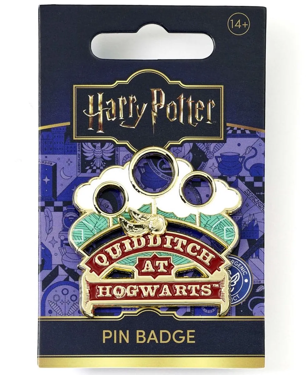 Harry Potter Quidditch Speld - Goud