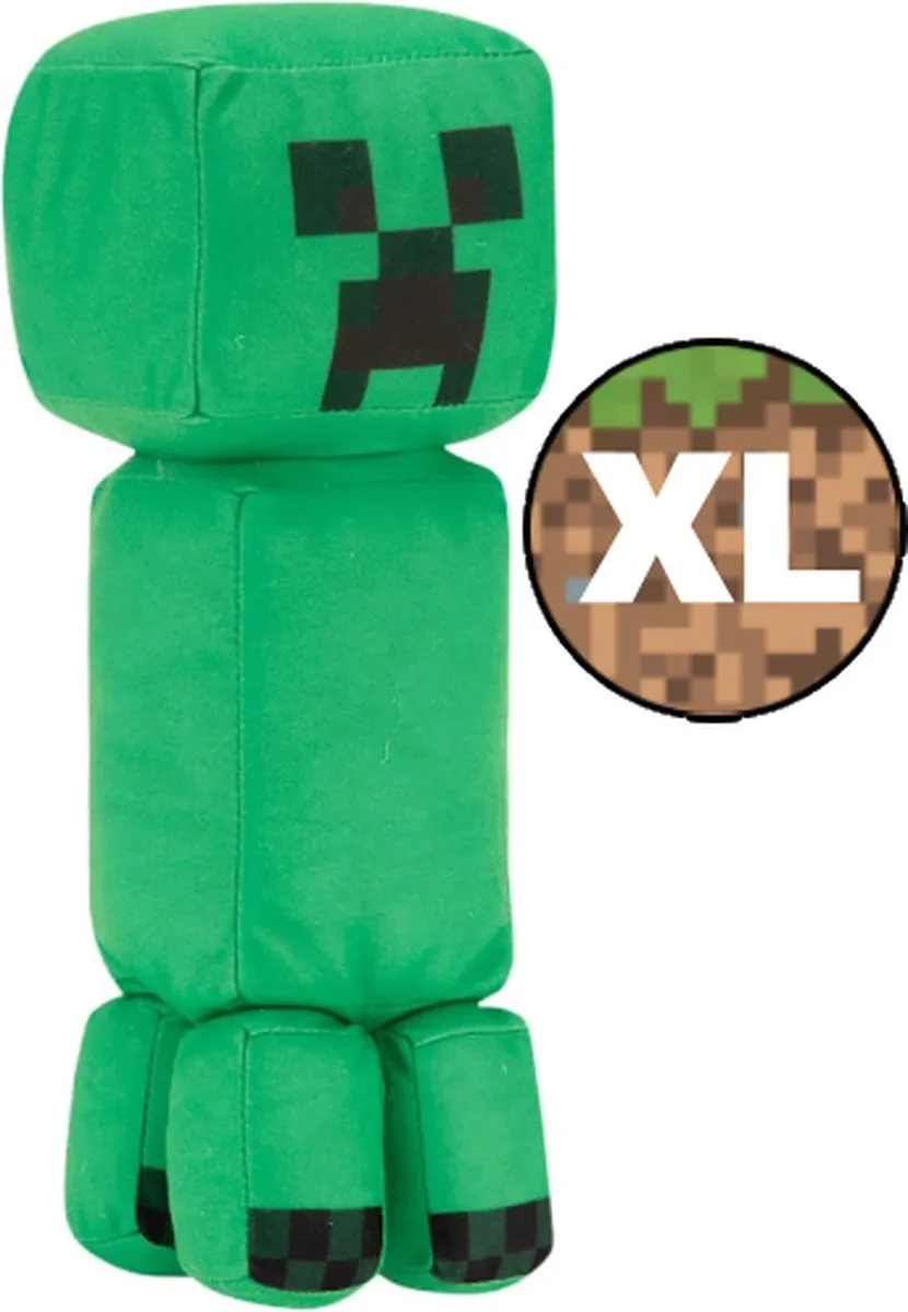 Minecraft Creeper Pluche Knuffel XL 70cm